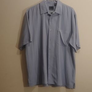 Jos. A. Bank Silk Button Down Casual-Dress Shirt